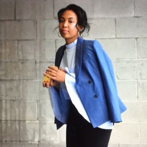 Banana republic double-breasted blazer